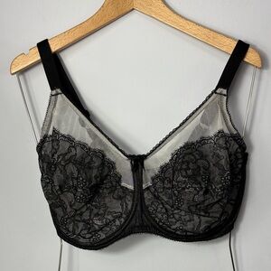 Wacoal Chic Black Lace Bra